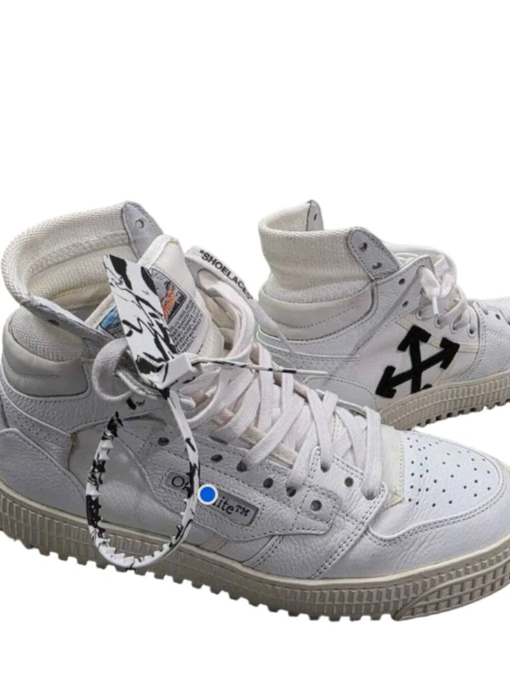 Off-White c/o Virgil Abloh Off-Court 3.0 high-top sneakers Size 8.5